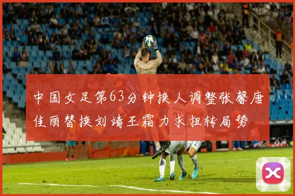 中国女足第63分钟换人调整张馨唐佳丽替换刘靖王霜力求扭转局势